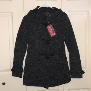 Toggle front coat
